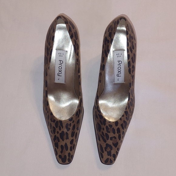 80's Proxy Cheetah Print Pumps - Picture 2 of 8